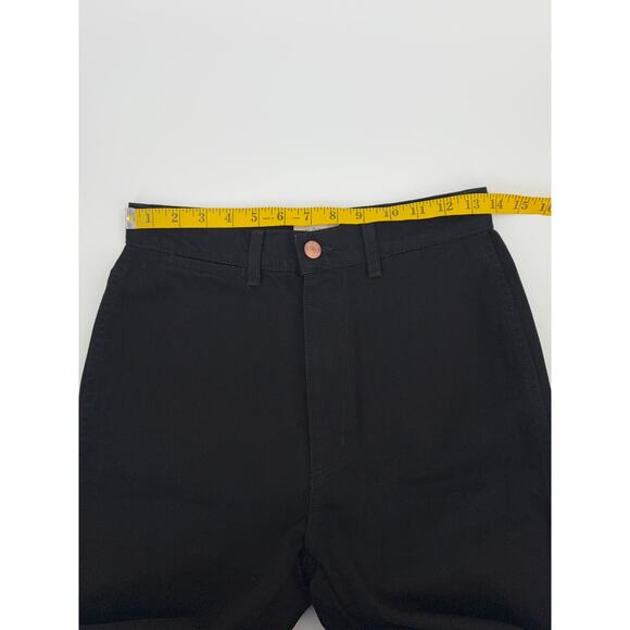 B44 Doen Lena High Rise Vintage Straight Jeans Black Womens 28 Old Money - Picture 8 of 13